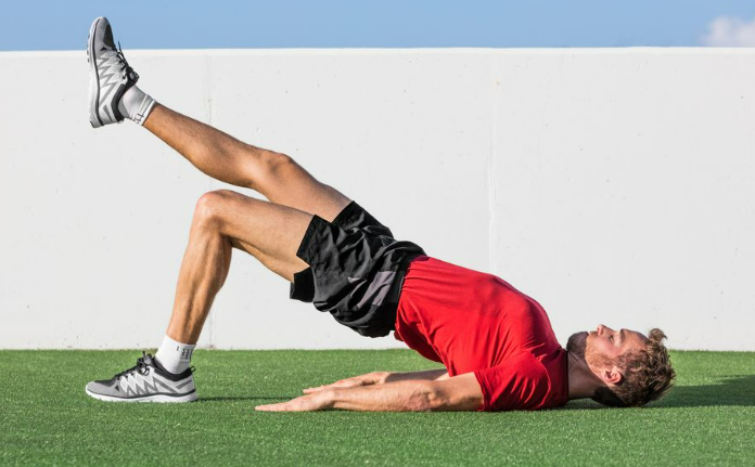 single leg bridge